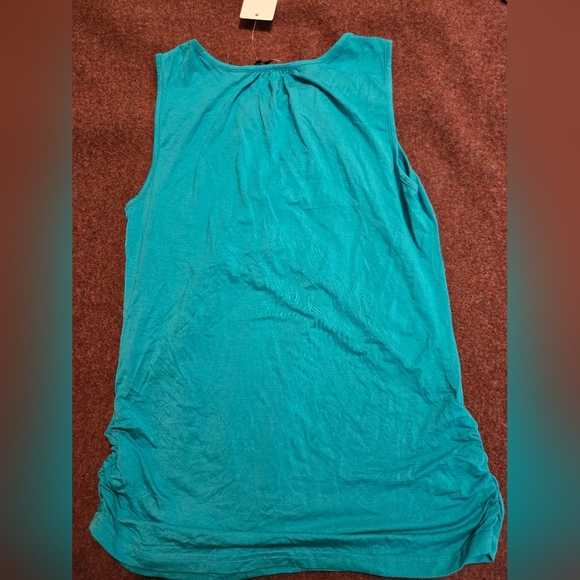 New! Ekouaer Maternity Nursing Tank In Teal Size Small - Picture 7 of 8